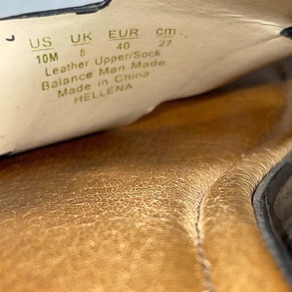 Dr. Scholls Original Collection Sandals Size 10M Black Leather Slip On Cushioned - Picture 12 of 12